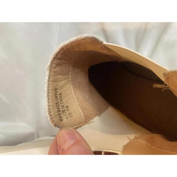 Oasis Society Chic White Chelsea Boots Size 10 - Picture 6 of 7